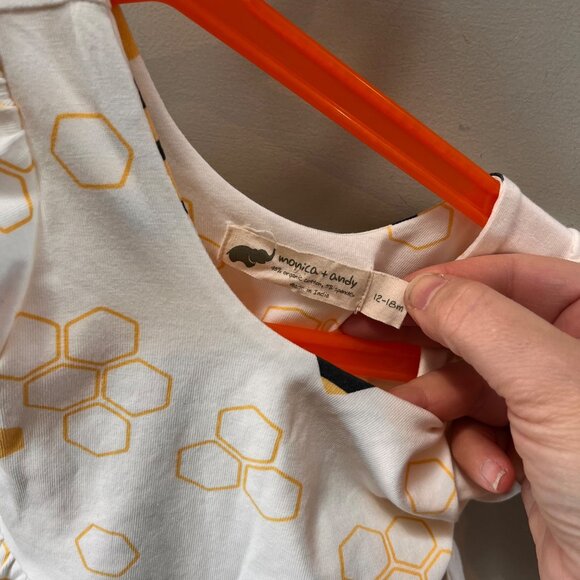 Monica + Andy‎ Bumble Bee Twirl Dress- Sz. 12-18m - Picture 2 of 6